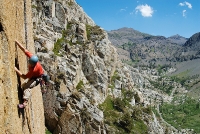 Jerry Dodrill on the first ascent of 